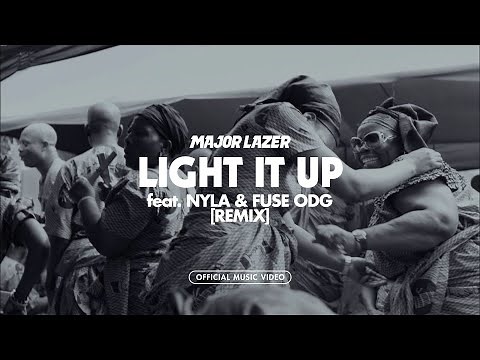 Major Lazer - Light It Up (feat. Nyla & Fuse ODG) (Remix) (Official Music Video)