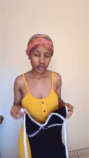 Crochet Dress Completed Just in Time for the Event