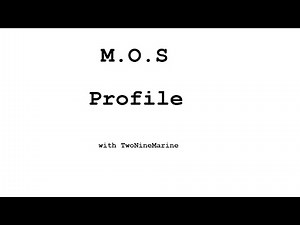 MOS Profile: 8811 Firefighting