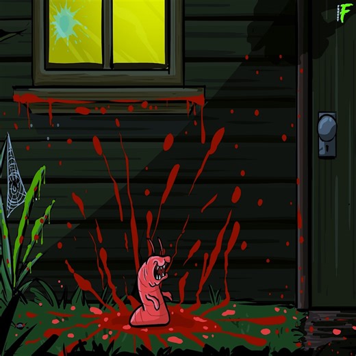 Froggy on Instagram: "Alien Worm Eats Everything | The Visitor #Alien #Thevisitor #Gaming"