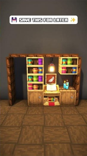 Minecraft Mini Builds Ep. 24 | Lectern Interior Idea