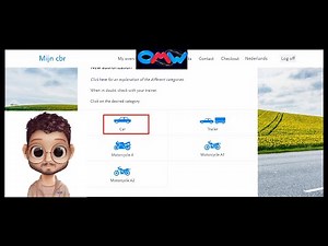 Rijschool machtigen CBR (driving school authorization)