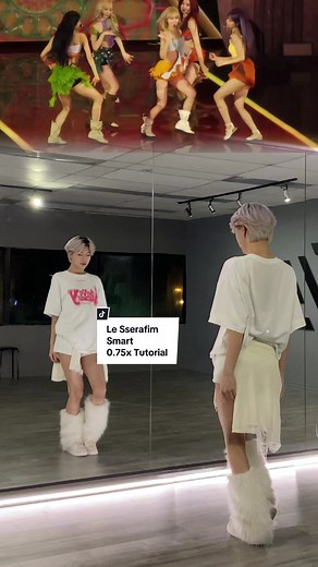 LE SSERAFIM (르세라핌) 'Smart' Kpop Tutorial 0.75x Speed Tutorial Mirror@Lucas Wang #lesserafim #smart #kpop #915dancetoronto #