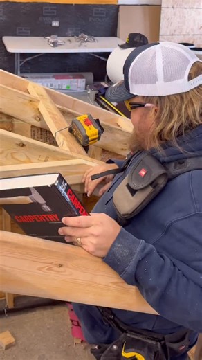 Gordon South on Instagram: "Collar ties: A collar tie is a horizontal tension member installed between a pair of opposing rafters in the upper third of the roof structure. Its purpose is to resist uplift forces and prevent the rafters from separating at the ridge. Collar ties do not support vertical loads; they function solely as a tension restraint near the roof peak. #homeimprovement #carpentrytips #protips"