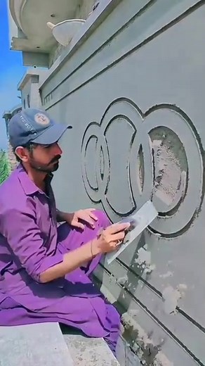 2.3M views · 10K reactions | AUDI sign making with Cement | AlKarim Ceiling Pvt Ltd. | Facebook