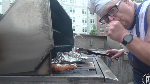 Tank Cooks Grilled Porterhouse Steak