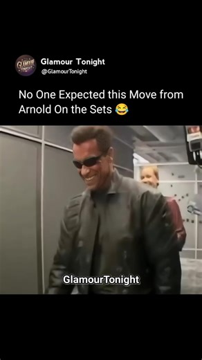 Arnold's Unexpected Move on the sets of Terminator 3 😂