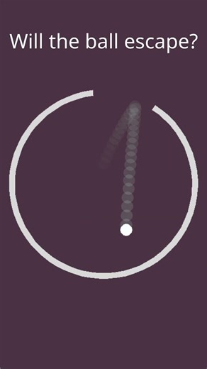 Satisfying ASMR Bouncing Ball Simulation #trend