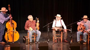 Ozark original stringband "Whoa Mule" performs Grandpa Jones' classic song "Mountain Dew," recorded live at Ozark Folk Center State Park in scenic Mountain View, Arkansas. "Whoa Mule" features Wayne Choate on upright bass, Roger Fountain on fiddle, Danny Thomas on vocals & dobro, and J.C. Bonds on guitar. #livemusic #folkmusic #Ozark | Ozark Highlands Radio