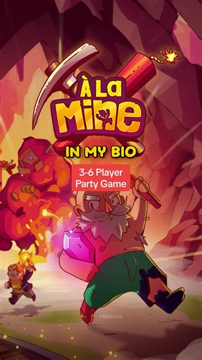 Two French students made this game as a school project. 🎮 A La Mine 🗓️ March 30, 2026 👥 3-6 Players 🖥️ PC (Steam) #gamingontiktok #whattoplay #multiplayer #steamgames #alaminepartner
