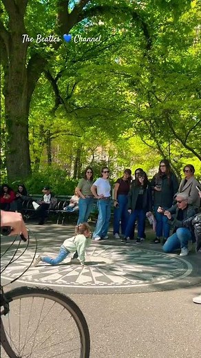 “ IMAGINE » 💙 John Lennon. (1971 ) - Strawberry Fields, Central Park, NYC 2026.