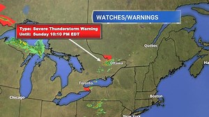 Severe Thunderstorm Watch/Warning | CTV News Ottawa