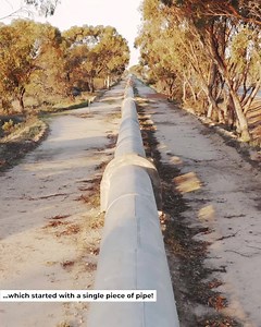 880 reactions · 453 shares |  GO WITH THE FLOW  Do you know the story of the Golden Pipeline? This network of pipes takes water from Perth all the way to Kalgoorlie, and it was built more than 100 years ago. First regarded as lunacy, and later an engineering wonder, the Golden Pipeline now delivers water to some 100,000 people. | Australia's Golden Outback | Facebook