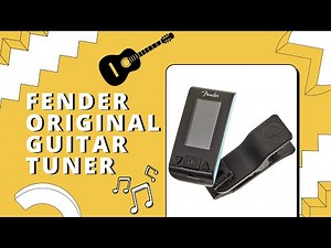 Fender Original Guitar Tuner Unboxing Video