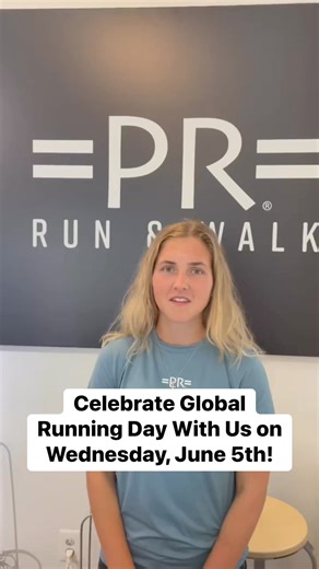 1.1K views | Celebrate Global Running Day with us next week! Stay tuned for more information about our exciting in-store raffles! #GlobalRunningDay | PR Run & Walk | Facebook
