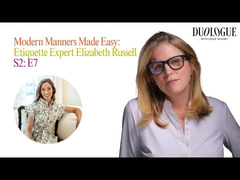 Modern Manners Made Easy: Etiquette Expert Elizabeth Anne Russell
