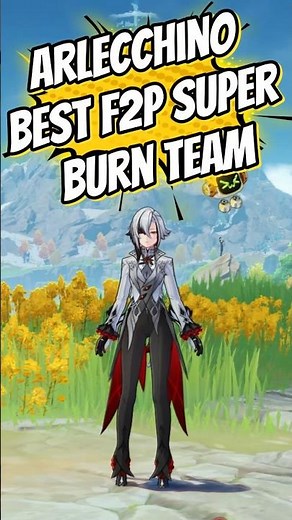 Arlecchino F2P Super Burn Team – This Build MELTS Everything! | Genshin 6.2 | LoRDMaX