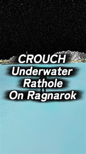 CROUCH Underwater Rathole… Perfect Entry? | Ragnarok #shorts