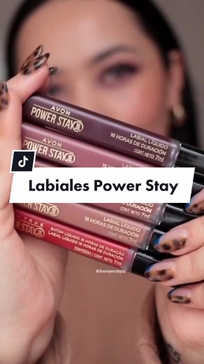 Labiales Power Stay - Avon Makeup Tutorial | Long-Lasting Lip Colors