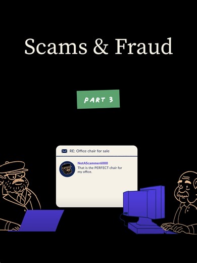 Pressure urgency money = 🚩 Real businesses can wait. Scams can’t. 👉 Stay tuned for Part 4. These Real World videos are made possible thanks to @intuitofficial for Education.