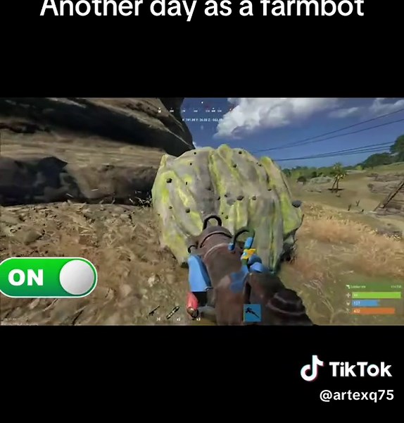 Farming Sulfur in Rust: A Day in the Life of a Farmbot