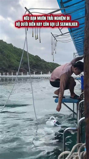 SEAWALKER PHÚ QUỐC - ĐI BỘ DƯỚI BIỂN LÀ CÓ THẬT . #phuquoc #canophuquoc #tour4daophuquoc