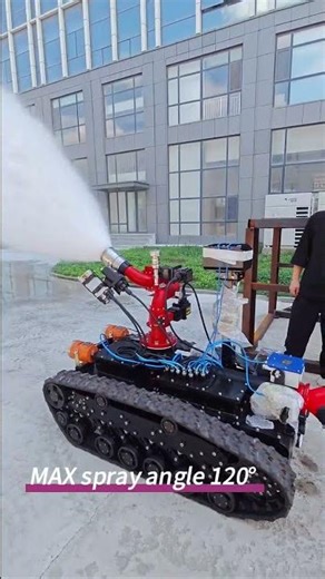 🔥 RXR-MC80BD – Explosion-Proof Firefighting Robot 🤖
