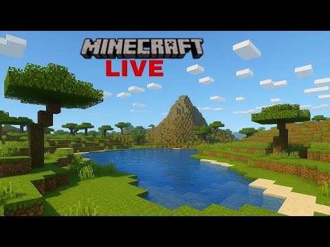 LIVE: Jogando minecraft