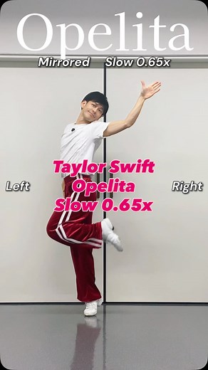 こちらもアップしとくねー！ Opalite 0.65x Slow Dance Tutorial｜Taylor Swift 💎✨｜DC: @mikoyanson_｜Mirrored 💃ゆっくりダンス解説♪簡単練習 #TaylorSwift #Opalite #OpaliteDance #OpaliteChallenge #OpaliteTutorial #SlowTutorial #DanceTutorial #mikoyanson #DCmikoyanson #Swiftie #Cュタツヤ #DanceVerse #ダンス解説 #ダンスレクチャー #振付解説 #踊ってみた #ダンス初心者 #ダンスレッスン #DanceTutorial | Tatsuya Cu