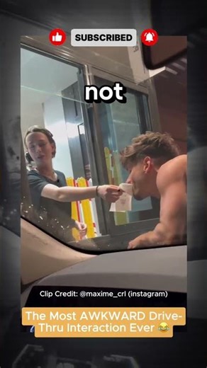 The Most AWKWARD Drive-Thru Interaction Ever 😂 #Prank #DriveThru