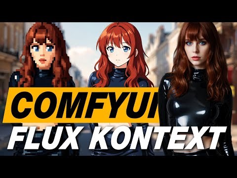 ComfyUI + Flux Kontext