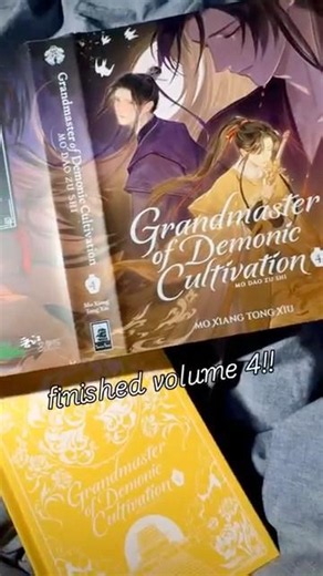 Lan Wangji was here 😂🙌 finished vol 4 of Grandmaster of Demonic Cultivation #danmei #mxtx #mdzs