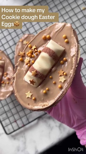 Cómo hacer mis Huevos de Pascua de Cookie Dough con Kinder