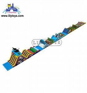 [Hot Item] Fun Inflatable Water Obstacle Course for Sale Inflatable Obstacle Course Equipment