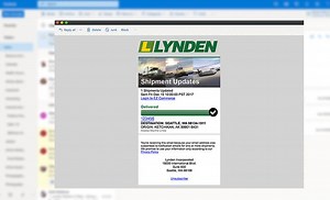 Get Shipment Updates in your Inbox | Lynden