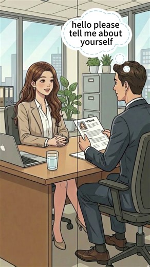 Interview English: Self Introduction for Beginners #LearnEnglish #JobInterview #englishconversation