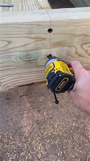 One of the easiest screws to drive! #shorts #TimberLOK