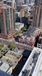 159K views · 6.9K reactions | Aerial view of World Wide Rally for Freedom in Calgary, Canada - September 18th, 2021 The next big rally is Saturday September 25th, 1pm at Shaw Millennium Park. | Calgary Freedom Central | Facebook