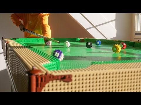 Building a LEGO Pool Table