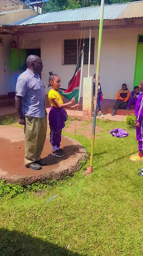 Scouts Practice Flag Raising Ceremony 🇰🇪