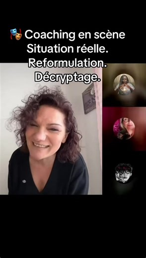 Hier en live, on a testé quelque chose de nouveau. Une situation. Un autre thérapeute avec moi. Et ensemble, on a improvisé des scènes de reformulation en direct. Pas de script. Juste des tensions du quotidien… et la manière de les transformer. Ce qui s’est passé était intéressant : vous avez participé, proposé des situations, réagi en temps réel. C’est devenu une vraie co-création. Merci à celles et ceux qui étaient là On va continuer. “Coaching en scène” devient une série. Si tu n’as pas vu le