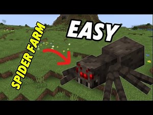 New Spider XP And String Farm Minecraft 1.21 [Java + Bedrock]