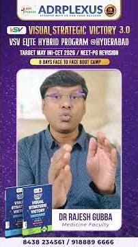 🔥 *Visual Strategic Victory 3.0 – HYDERABAD REVISION MASTERCLASS*