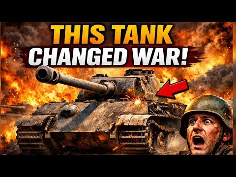 THE GERMAN PANTHER TANK A MACHINE BUILT TO REWRITE A WAR