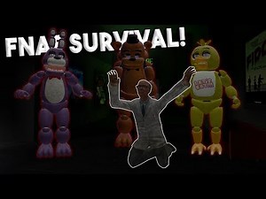 FIVE NIGHTS AT FREDDY'S ZOMBIE SURVIVAL! - Garrys Mod Roleplay Gameplay - Gmod Multiplayer Sandbox