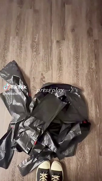 Have you ever made a dress out of garbage??? I mean literally garbage bags! Did I BAG this concept? #upclycling #fyp #unconventionalmaterials #unconventionalfashion #garbageman