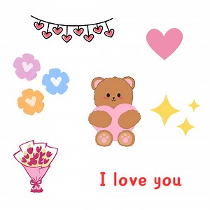 Stickers for Kids Love and Happy - Etsy UK