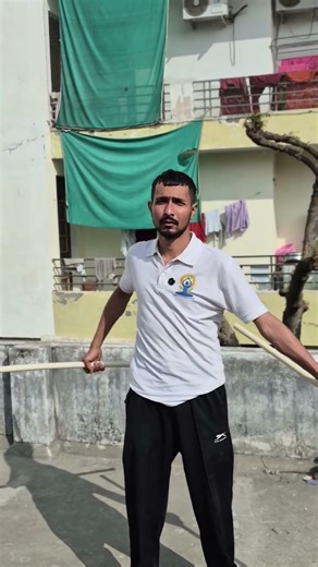 Double stick tutorial #martialarts #bostaff #stick