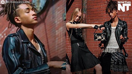 122K views · 810 reactions | Jaden Smith is starring in a women's fashion campaign | NowThis Entertainment | Facebook