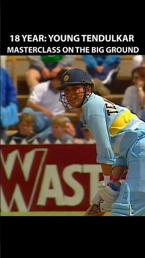 Young Tendulkar Masterclass on the big grounds - Analysis #cricket #short #crickethighlights #shorts